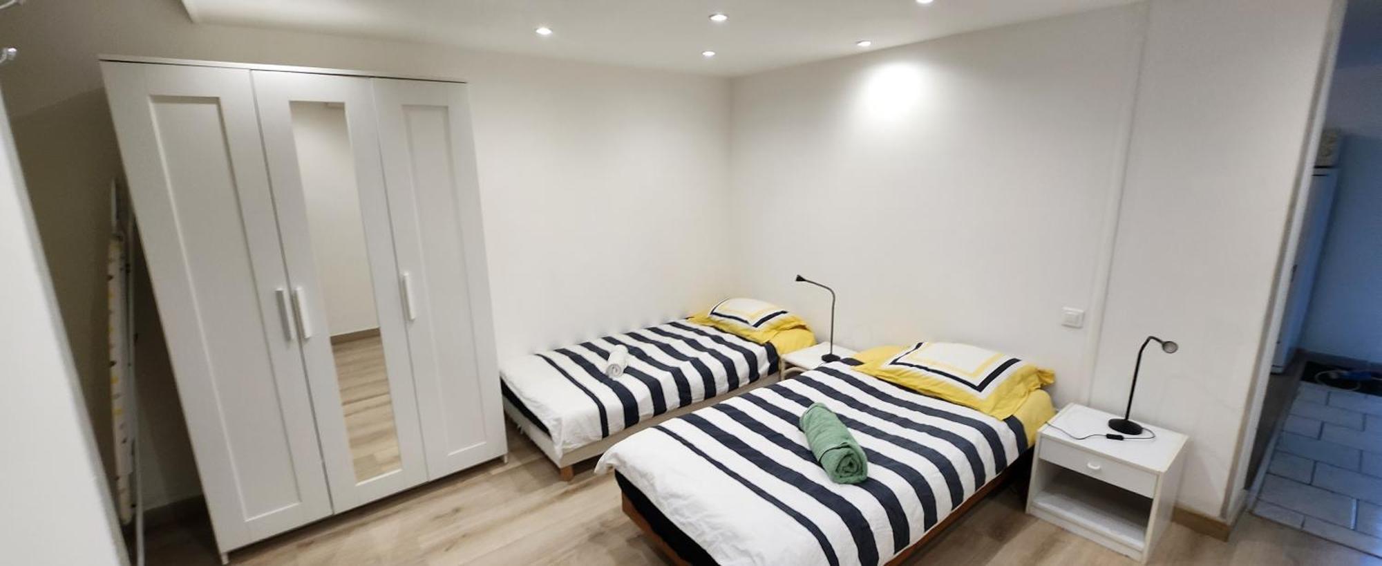 Studio, Mons Sart, Proche Lille Et Metro Eksteriør bilde