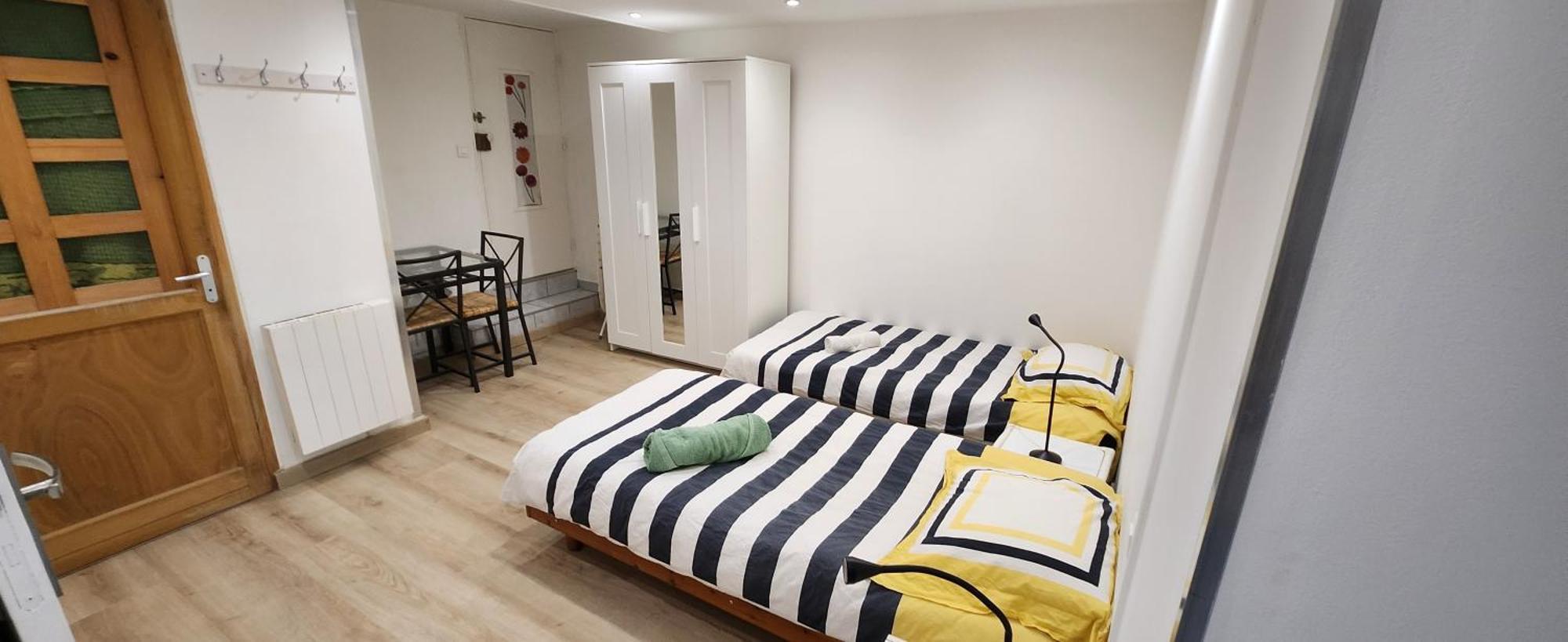 Studio, Mons Sart, Proche Lille Et Metro Eksteriør bilde